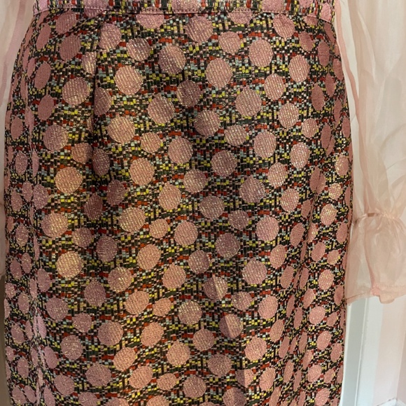 Modcloth Glad you Came Jacquard Mini Skirt nwot - Picture 7 of 7